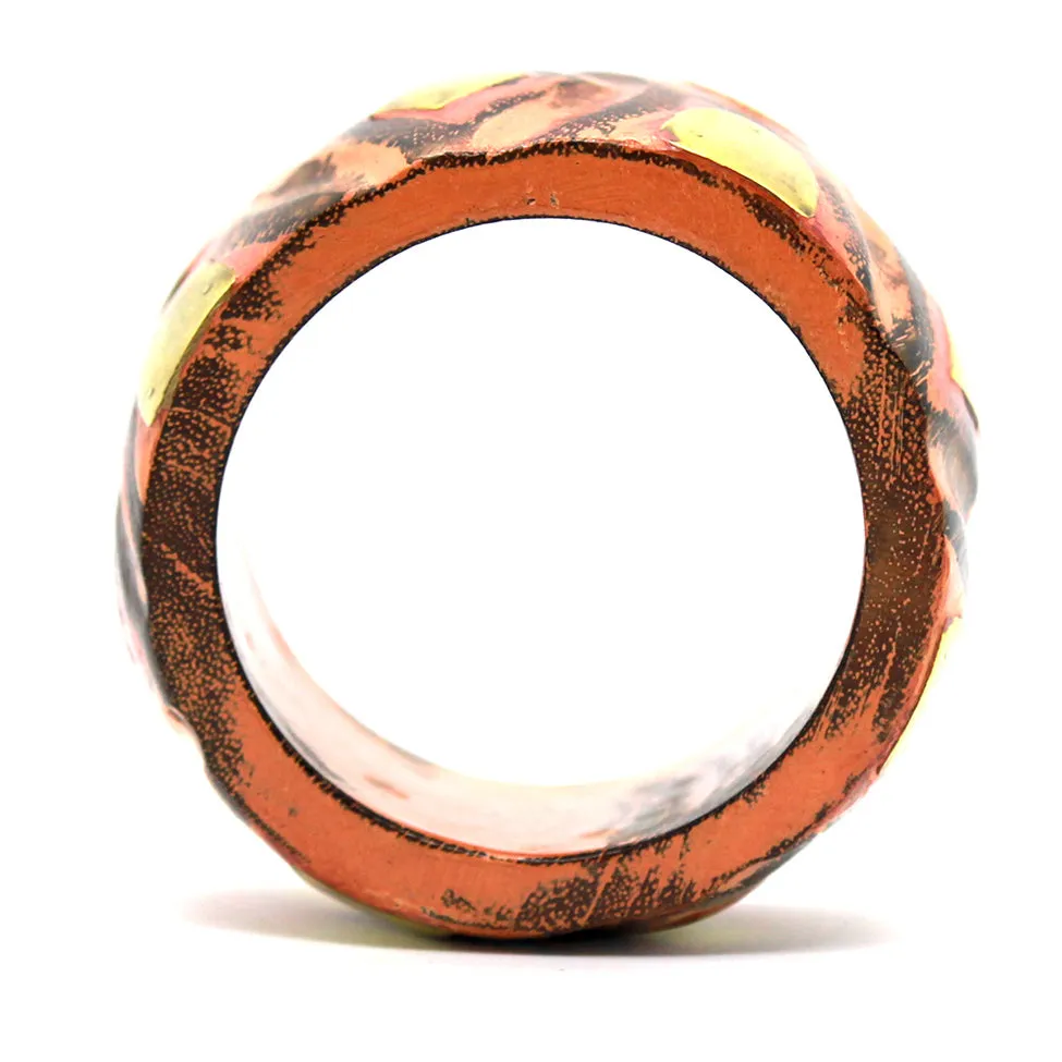 Terra: Indian Forest-Wood Pink Bracelet