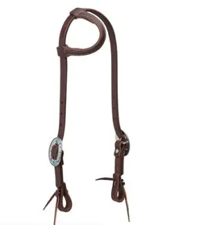 TK10-0606 Headstall Feather SL/Ear Work Tack