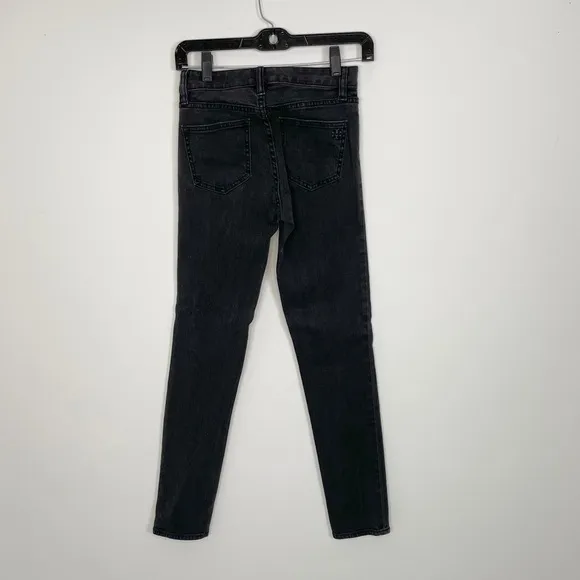 Tory Burch Mid Rise Skinny Jeans