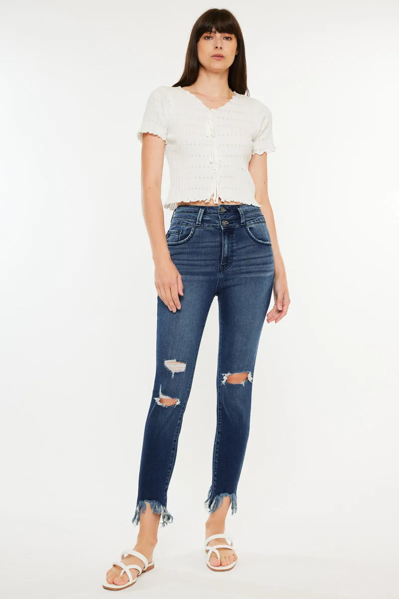 Truly High Rise Ankle Skinny