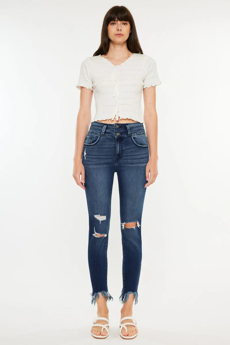 Truly High Rise Ankle Skinny