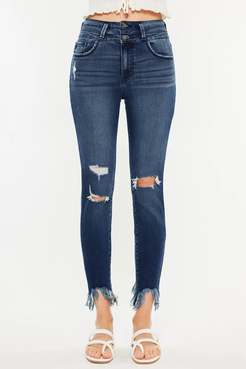 Truly High Rise Ankle Skinny