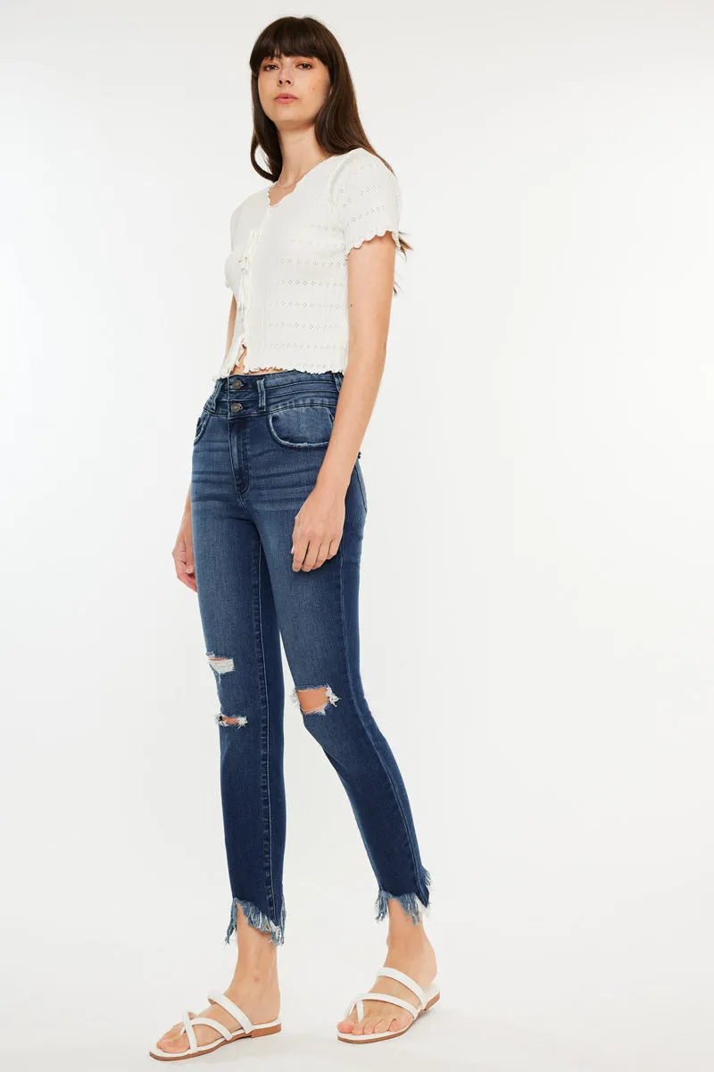 Truly High Rise Ankle Skinny