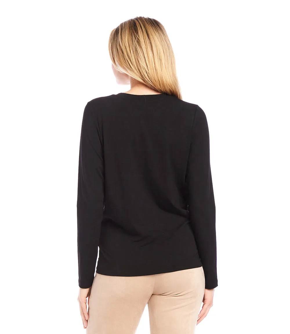 Twist Front Top