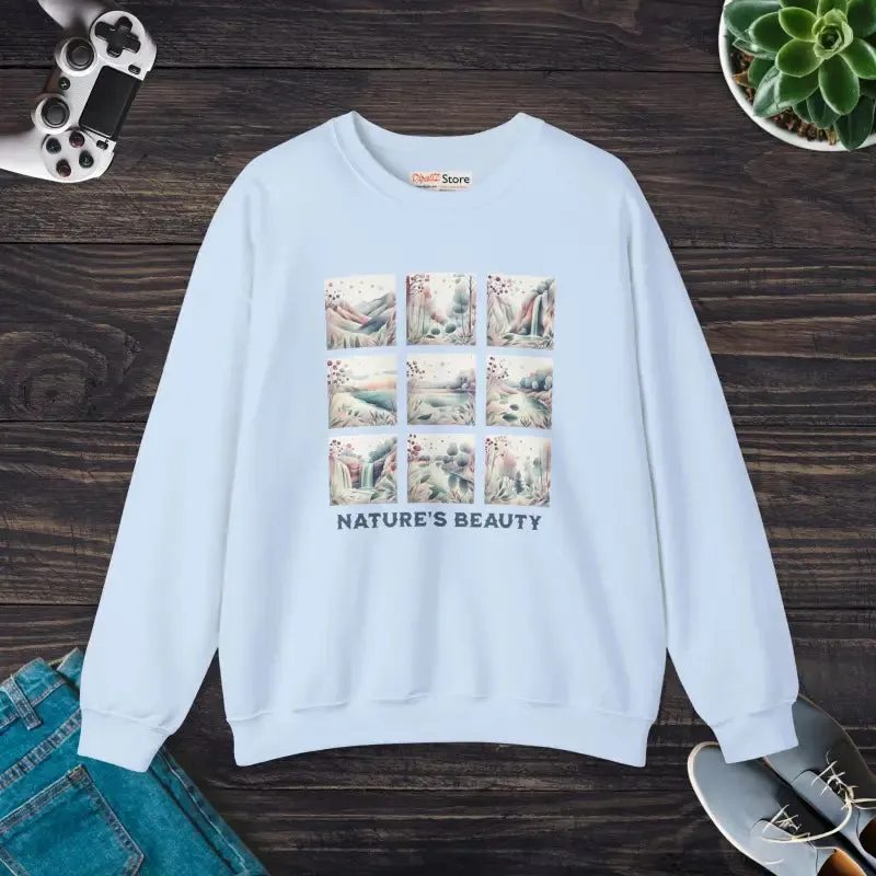 Ultra Cozy Beauty Panel Unisex Sweatshirt