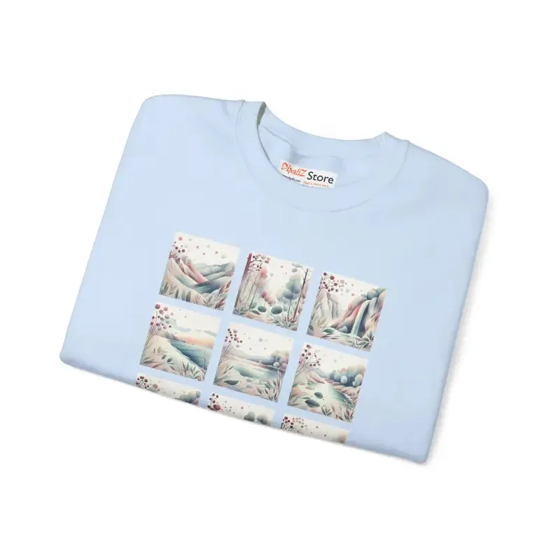 Ultra Cozy Beauty Panel Unisex Sweatshirt