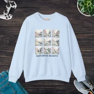 Ultra Cozy Beauty Panel Unisex Sweatshirt