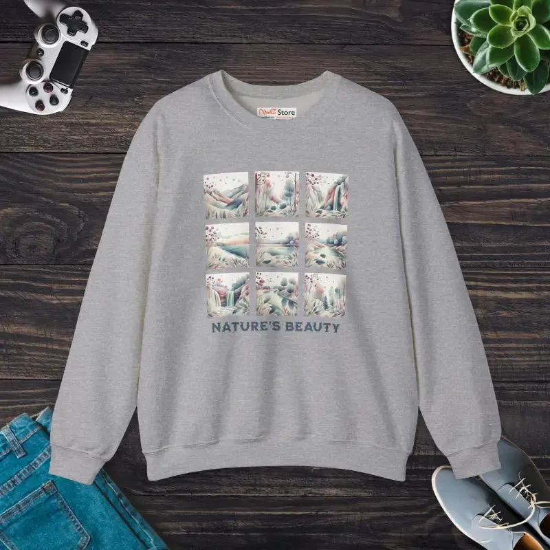 Ultra Cozy Beauty Panel Unisex Sweatshirt