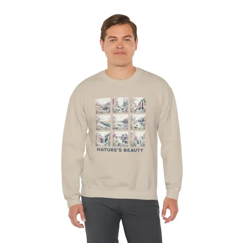 Ultra Cozy Beauty Panel Unisex Sweatshirt