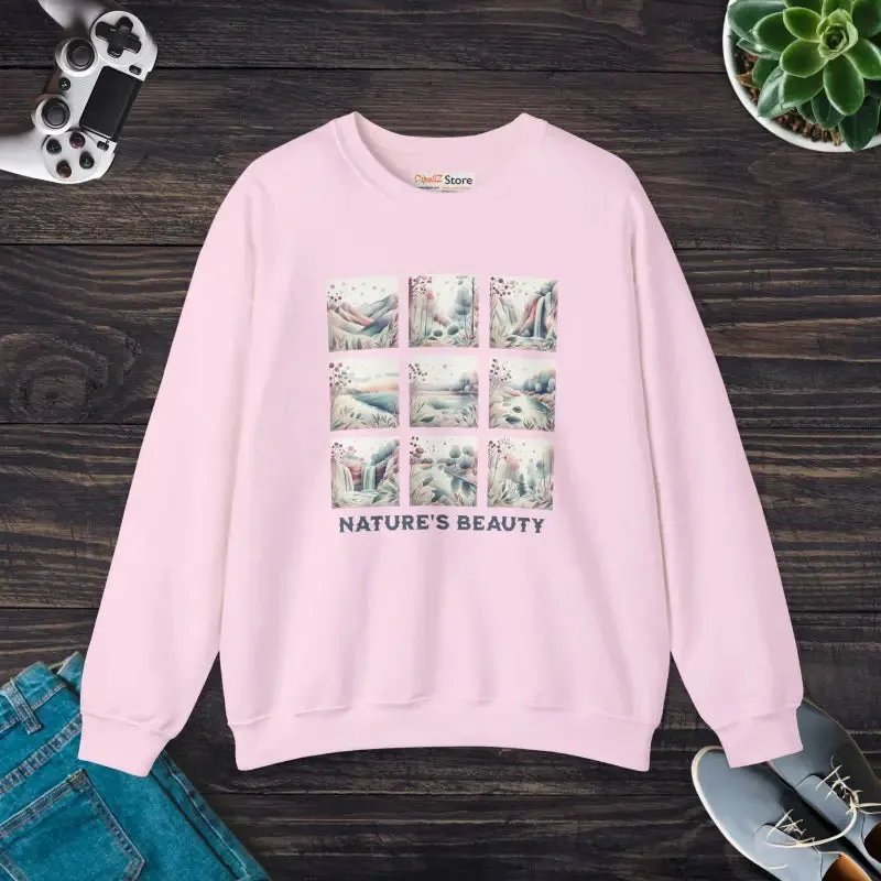 Ultra Cozy Beauty Panel Unisex Sweatshirt