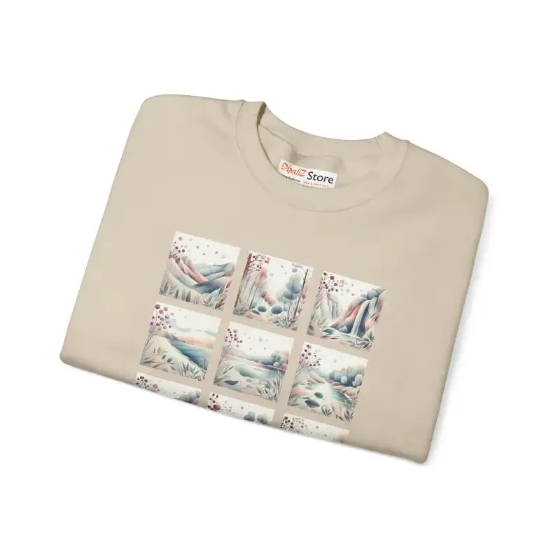 Ultra Cozy Beauty Panel Unisex Sweatshirt