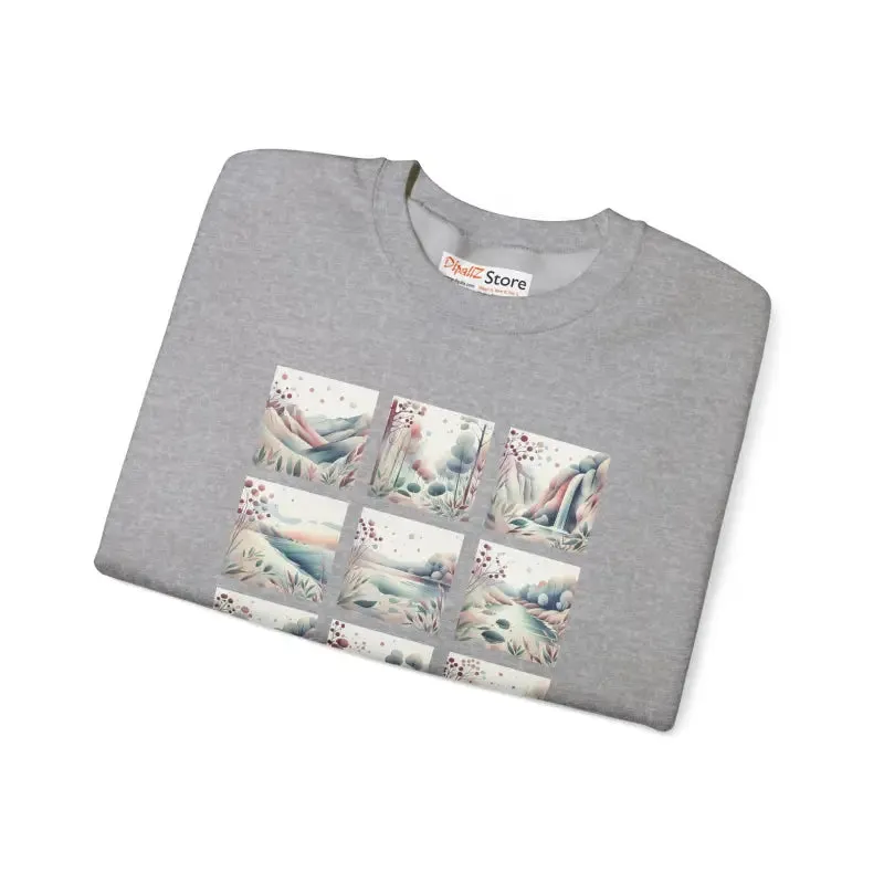 Ultra Cozy Beauty Panel Unisex Sweatshirt