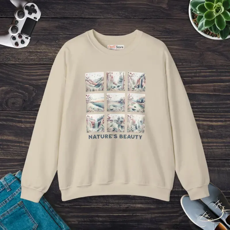 Ultra Cozy Beauty Panel Unisex Sweatshirt