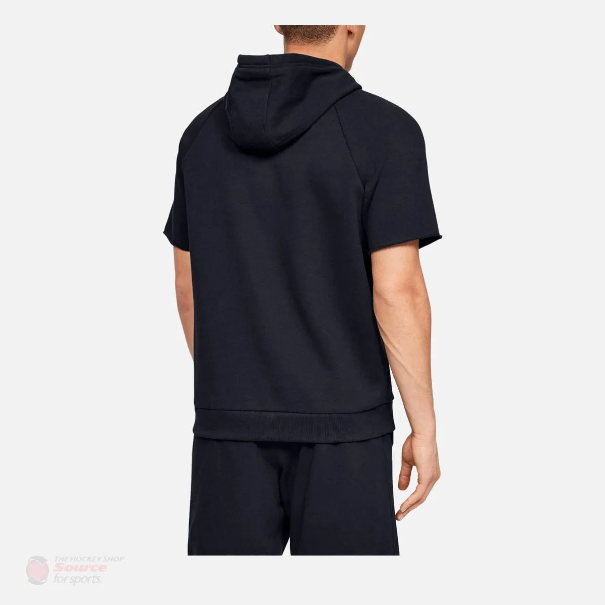 Under Armour Rival Fleece Logo Shortsleeve Pullover Mens Hoodie