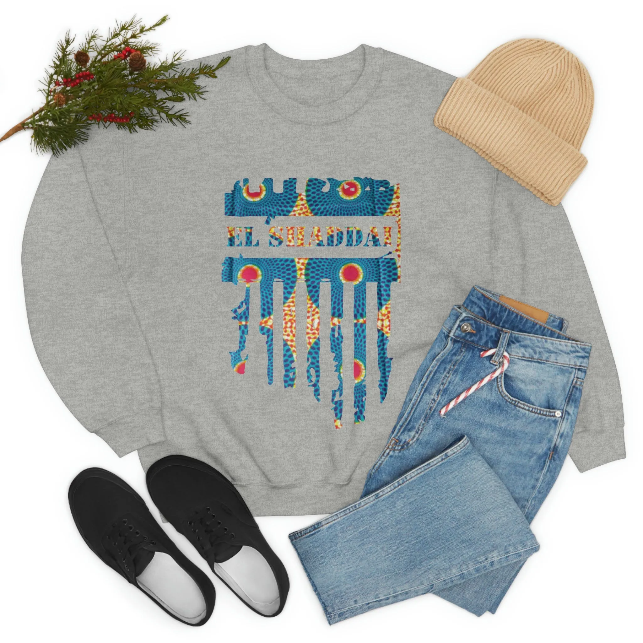 Unisex EL-SHADDAI Heavy Blend™ Crewneck Sweatshirt
