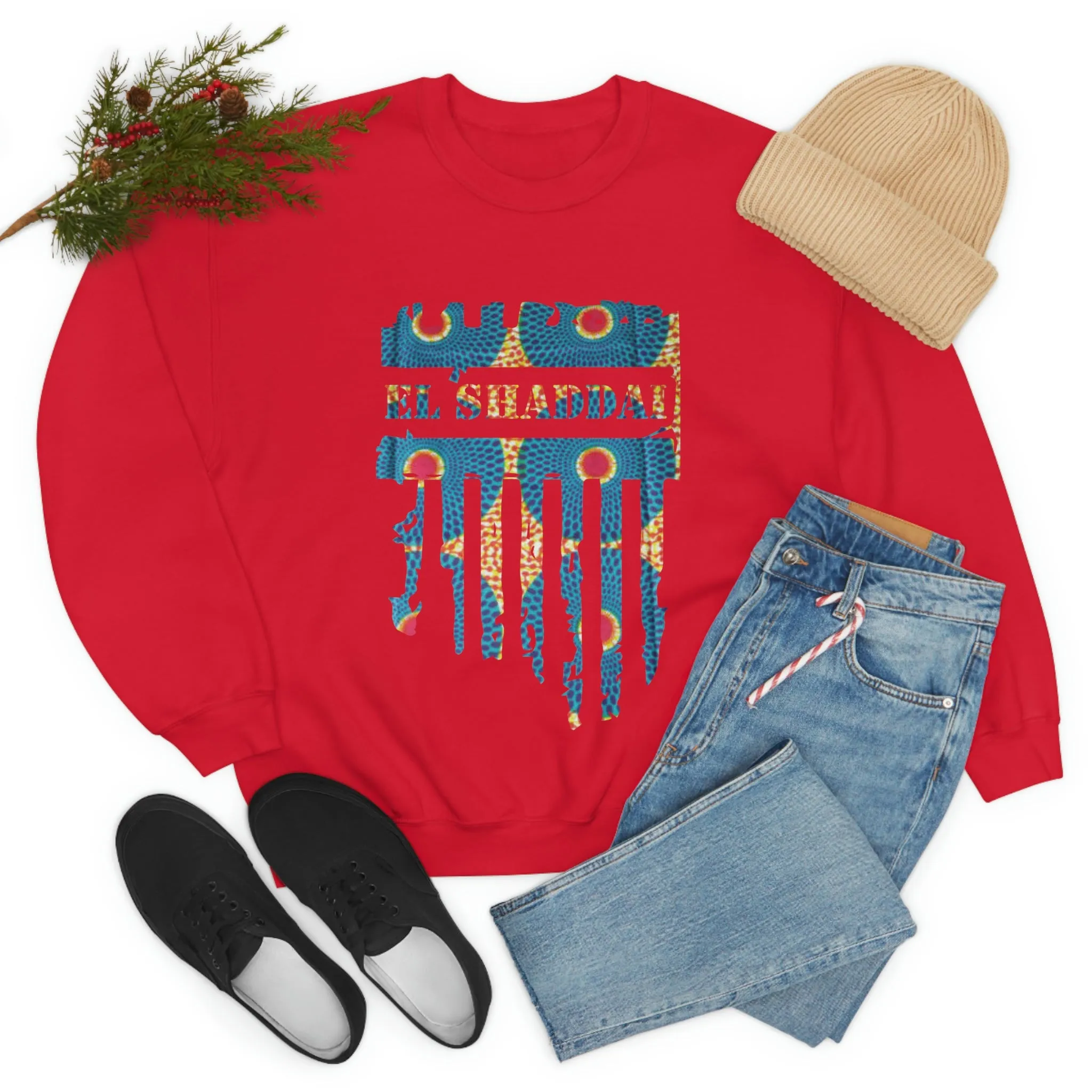 Unisex EL-SHADDAI Heavy Blend™ Crewneck Sweatshirt