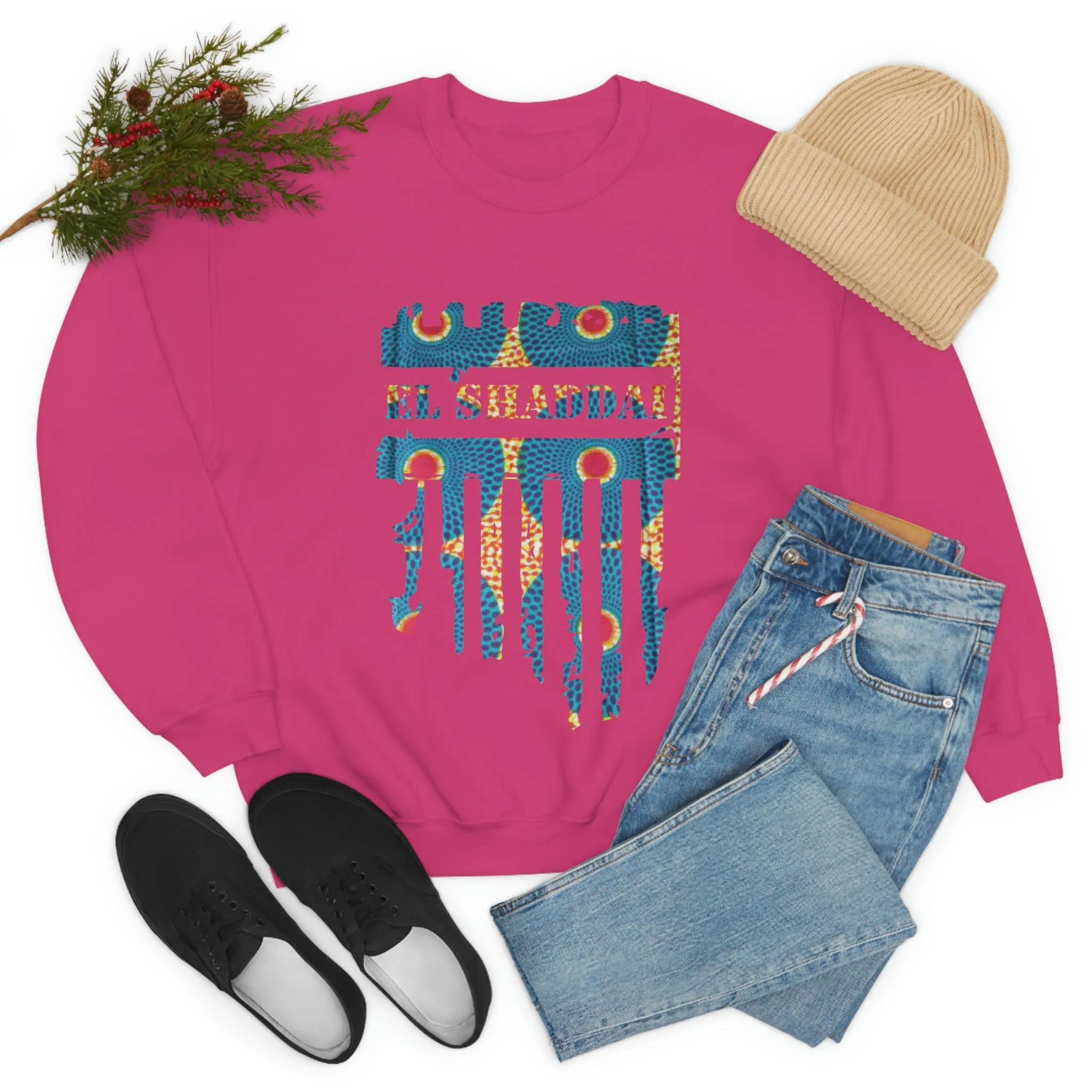 Unisex EL-SHADDAI Heavy Blend™ Crewneck Sweatshirt