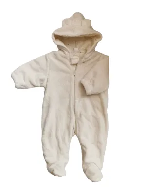 UNISEX SIZE 6/9 MONTHS - CHILDREN'S PLACE, Soft Plush, Bunting Snowsuit EUC B28