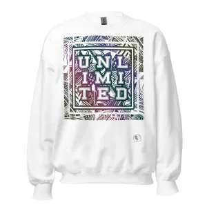 Unlimited Colorful - Printed Staple Unisex Crewneck Sweatshirt
