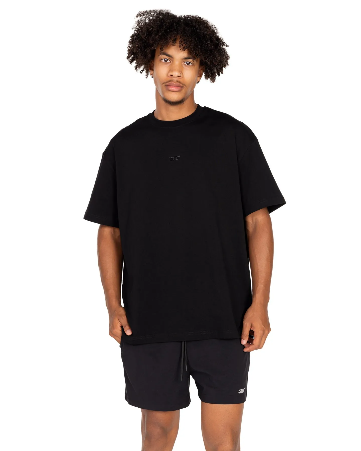 V3 Oversized Classic Tee - Black