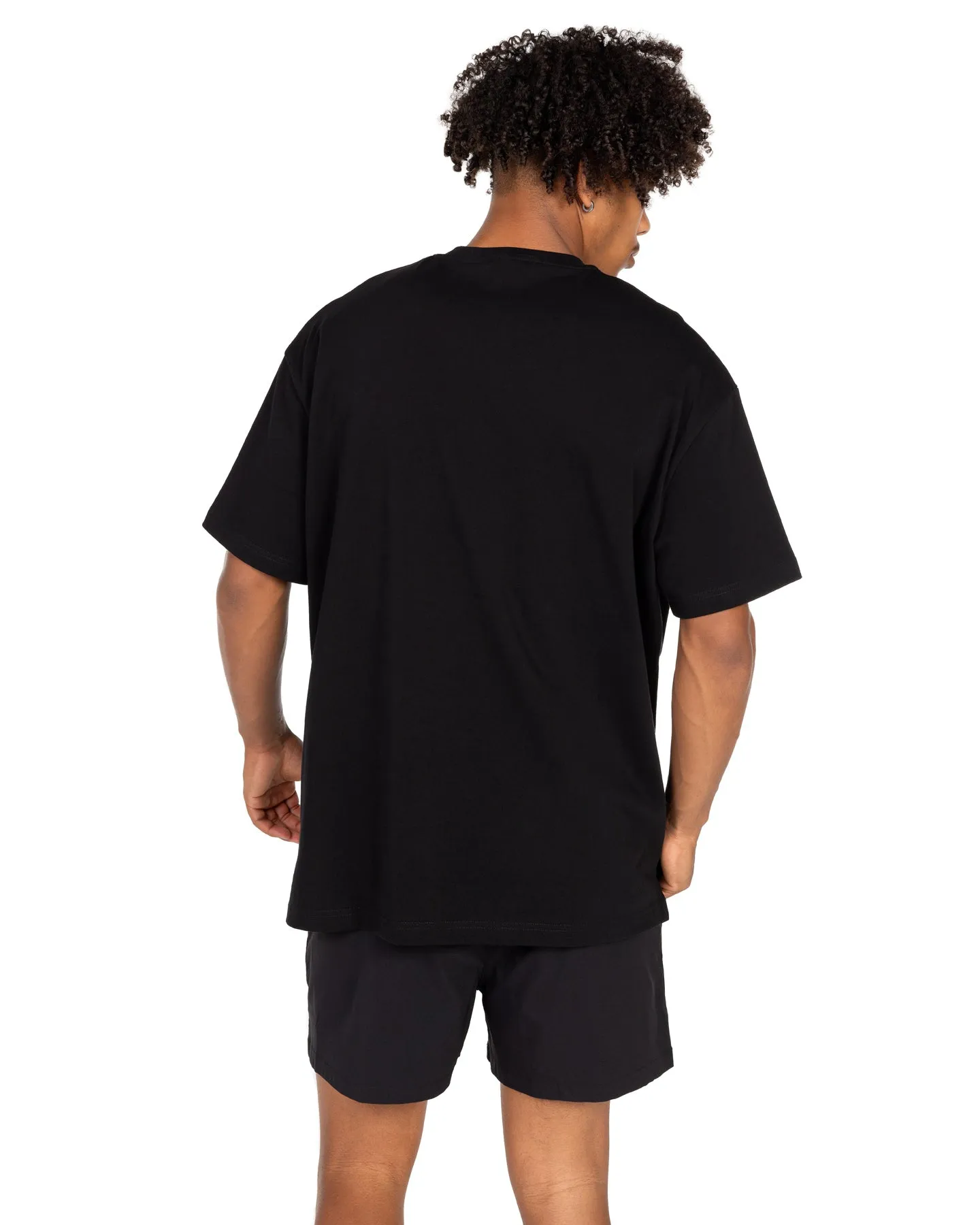 V3 Oversized Classic Tee - Black