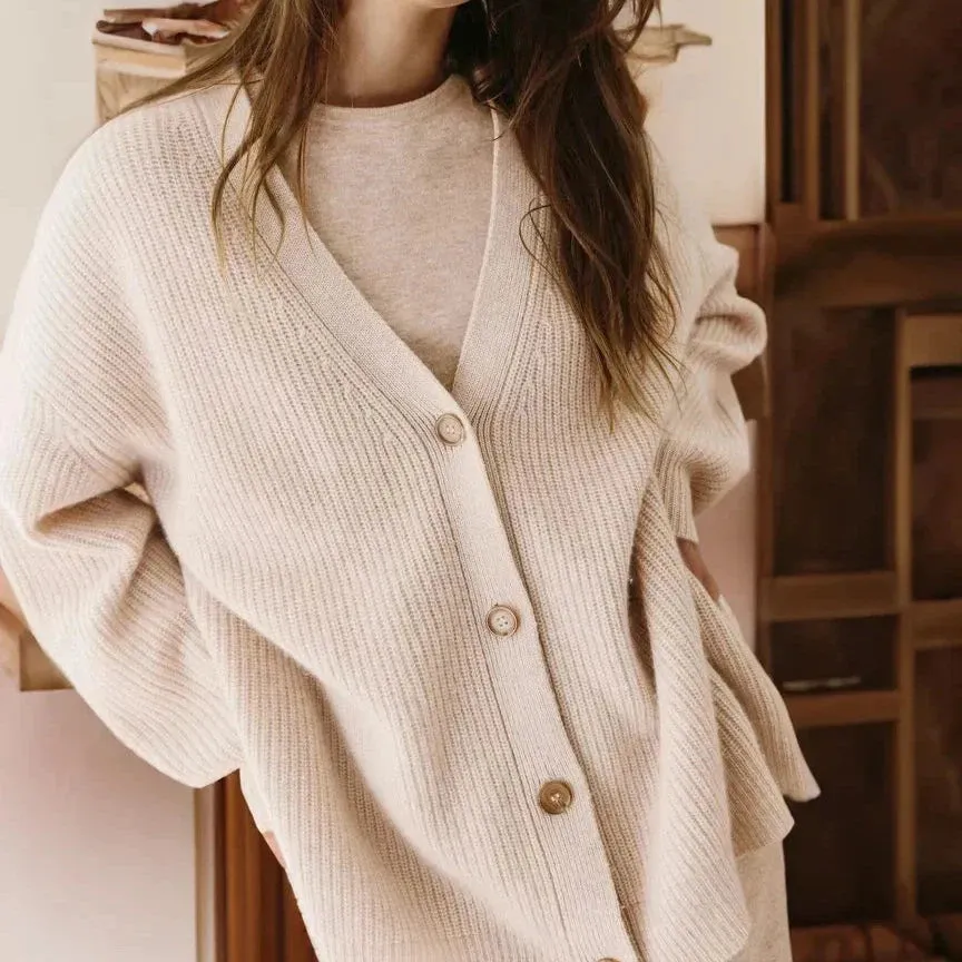 VENI - Oversized Cardigan for Women