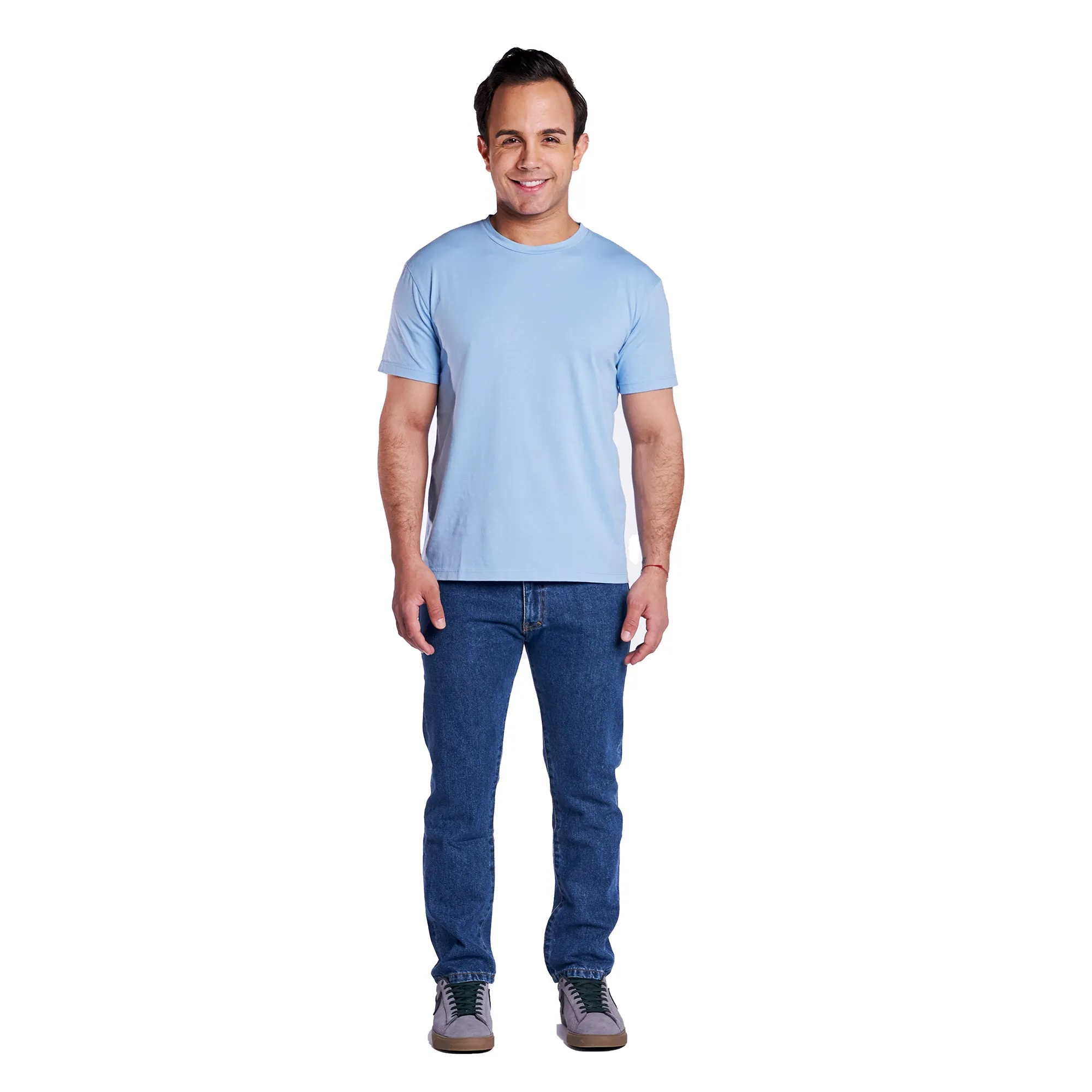 Vintage Crew T-Shirt - Pale Blue