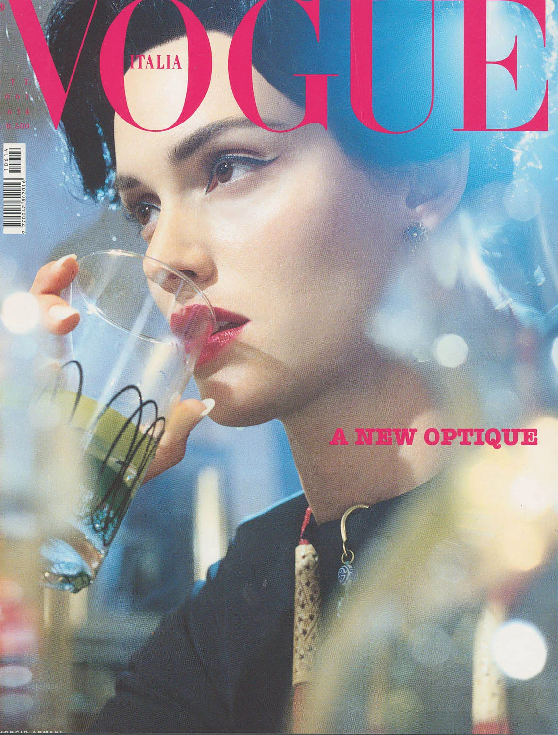 VOGUE Magazine Italia October 2001 AMBER VALLETTA Karen Elson STELLA TENNANT Bridget Hall