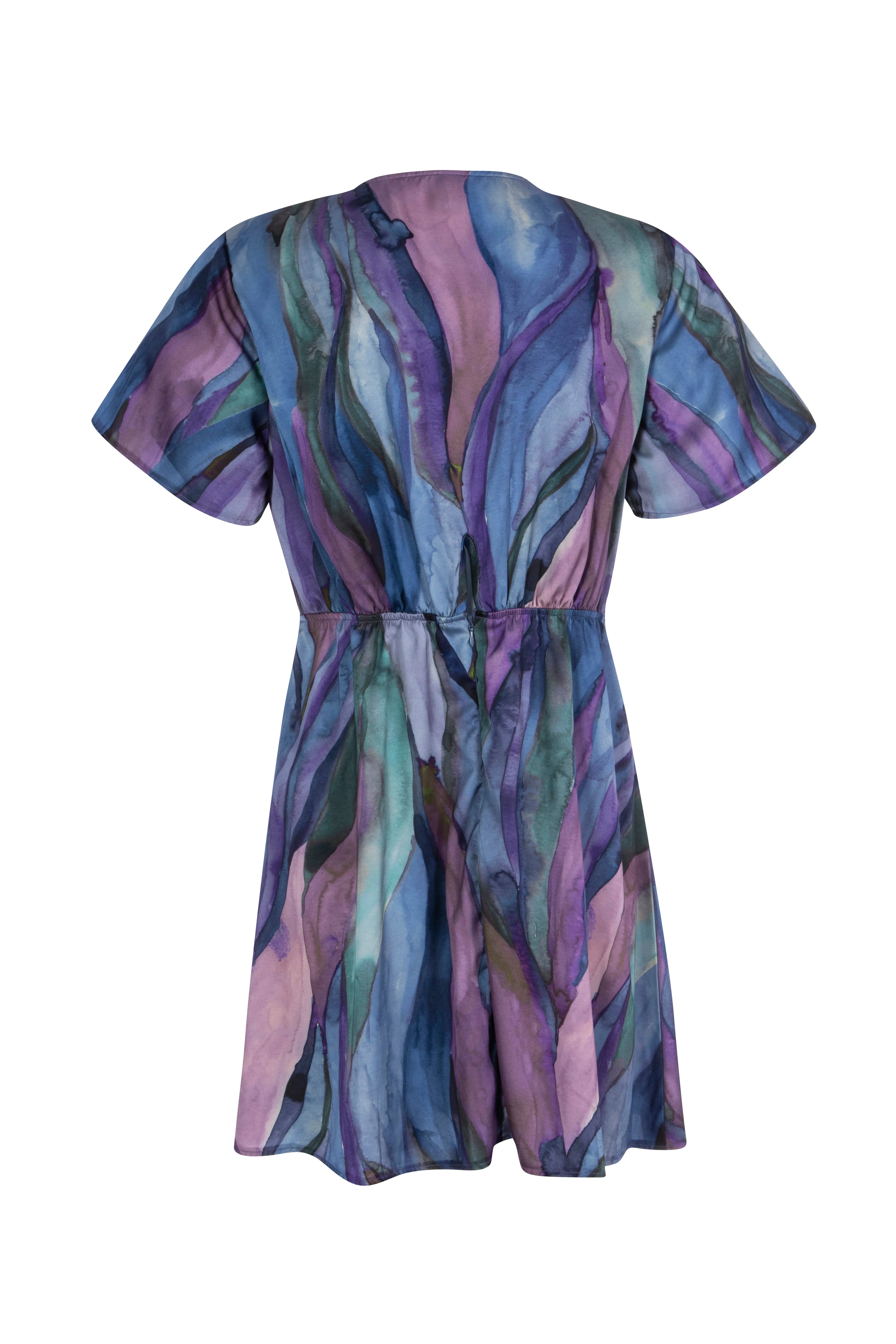 Watercolour Waves - Florence Dress
