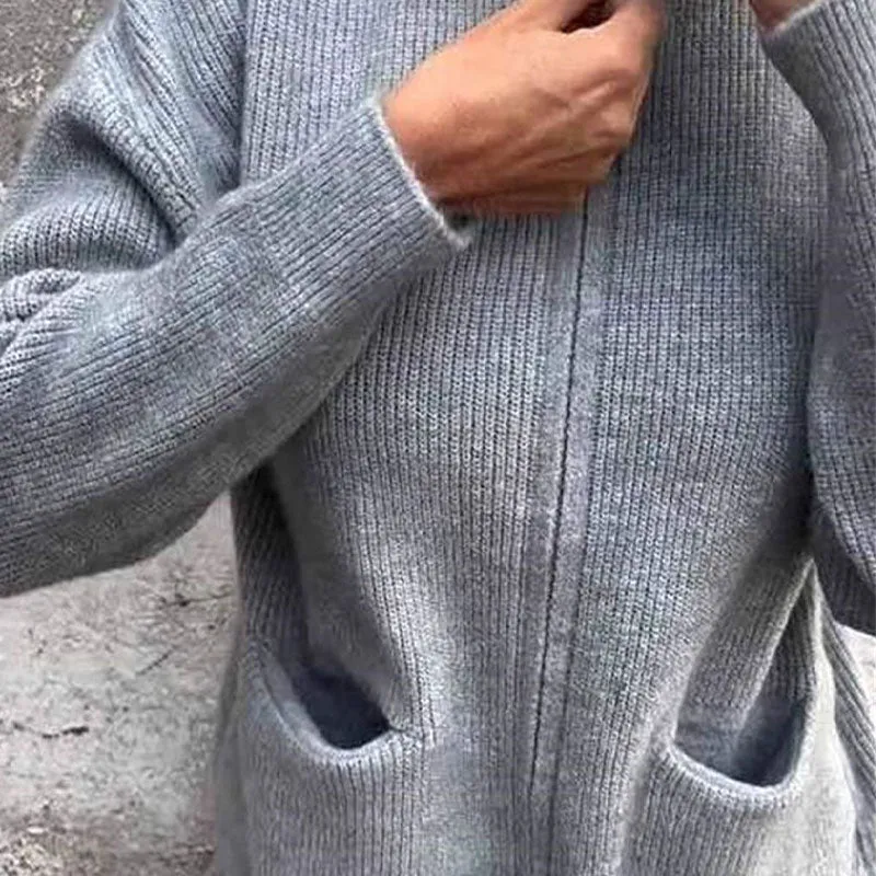 💕What should I wear tomorrow？💕Women's Cozy Zipper Knitted Jacket