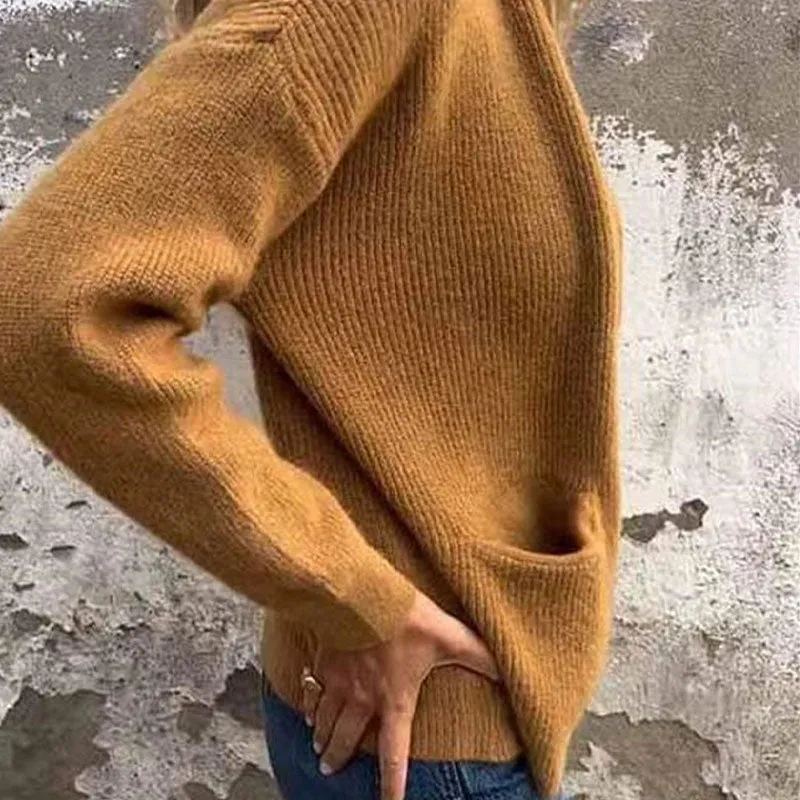 💕What should I wear tomorrow？💕Women's Cozy Zipper Knitted Jacket