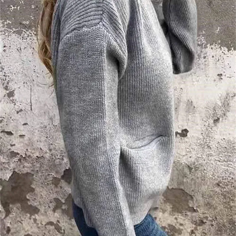 💕What should I wear tomorrow？💕Women's Cozy Zipper Knitted Jacket