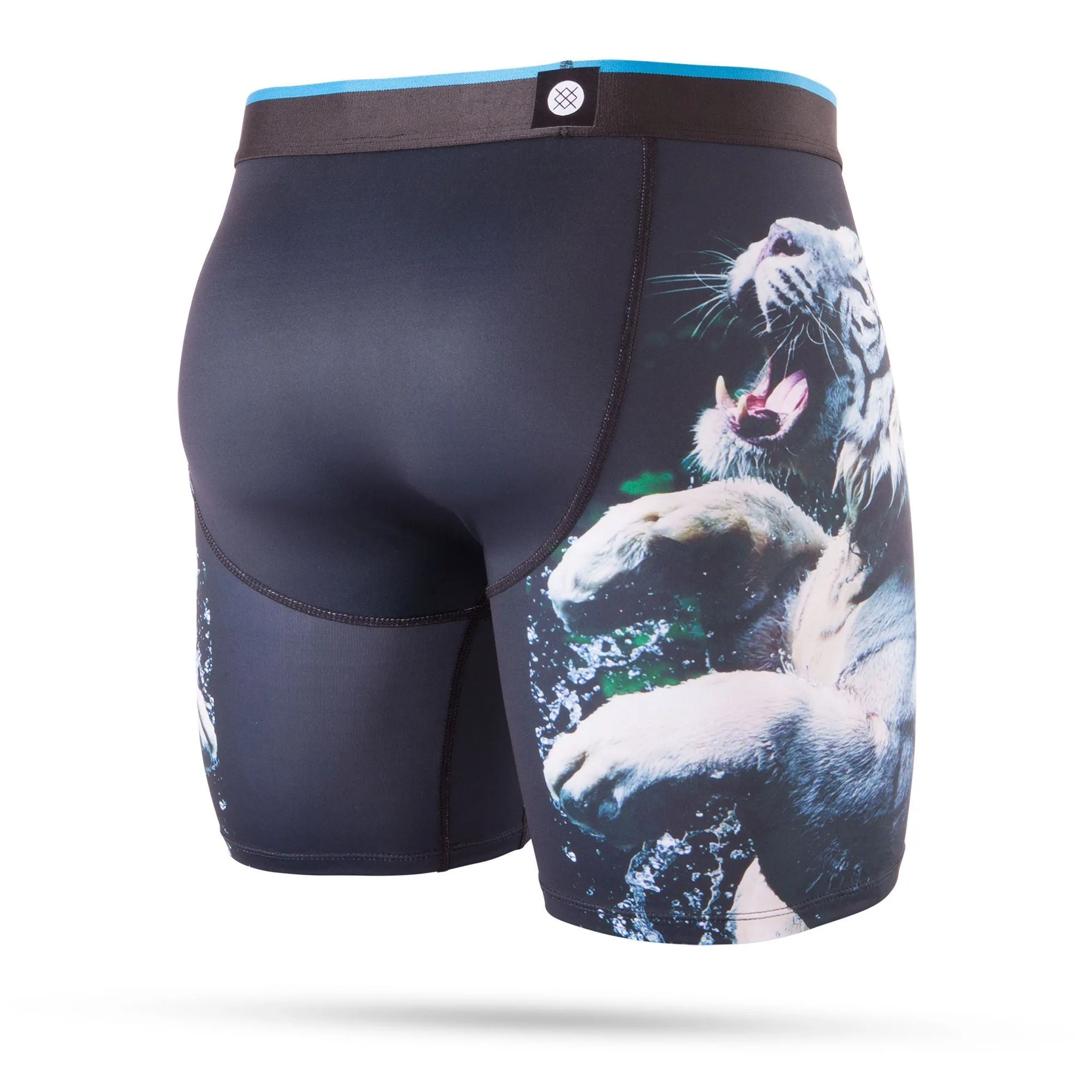 WHITE TIGER BOXER BRIEF