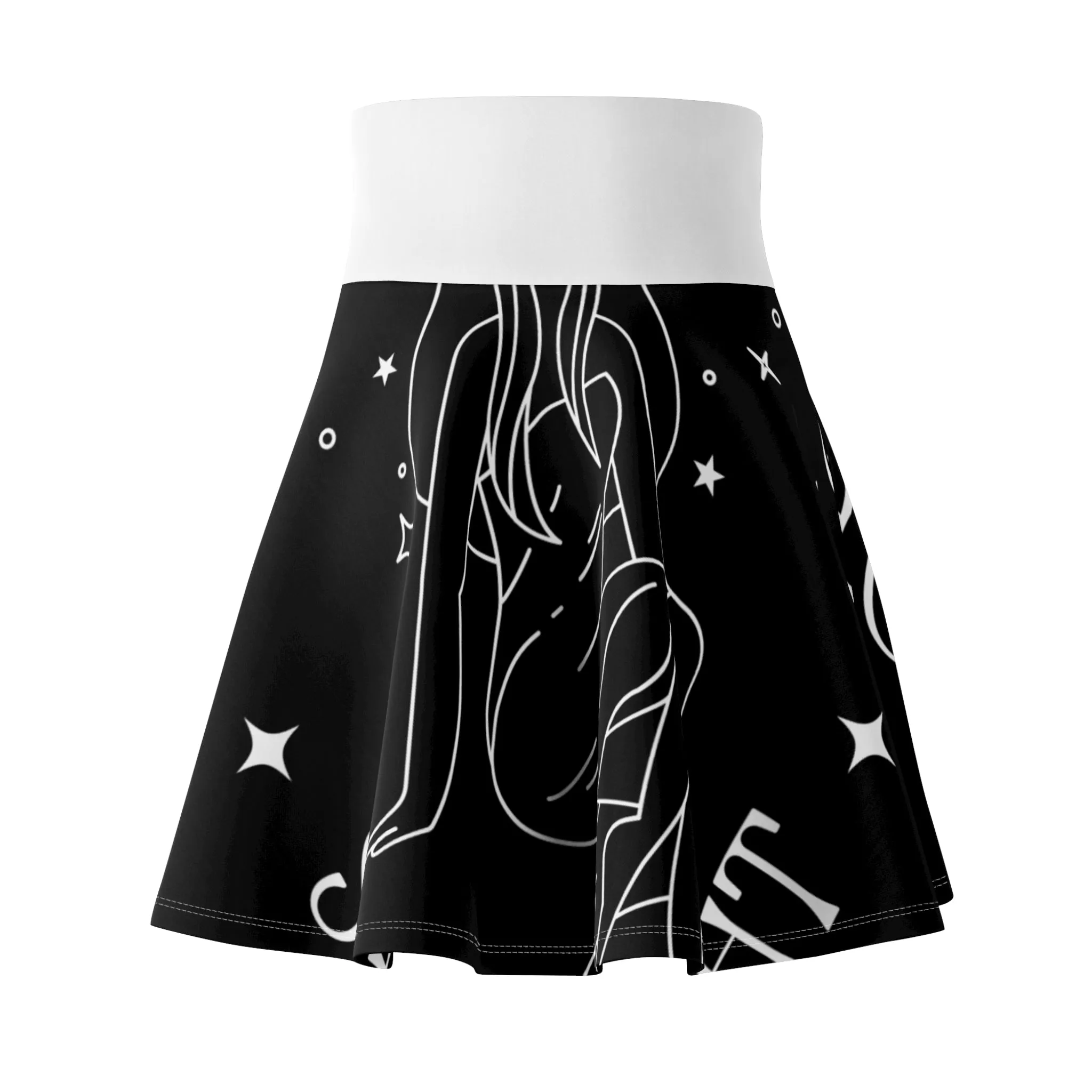 Women's  HIP HOP ART Skater Skirt (AOP)