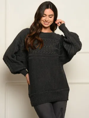 WOMEN'S LONG SLEEVE SWEATER