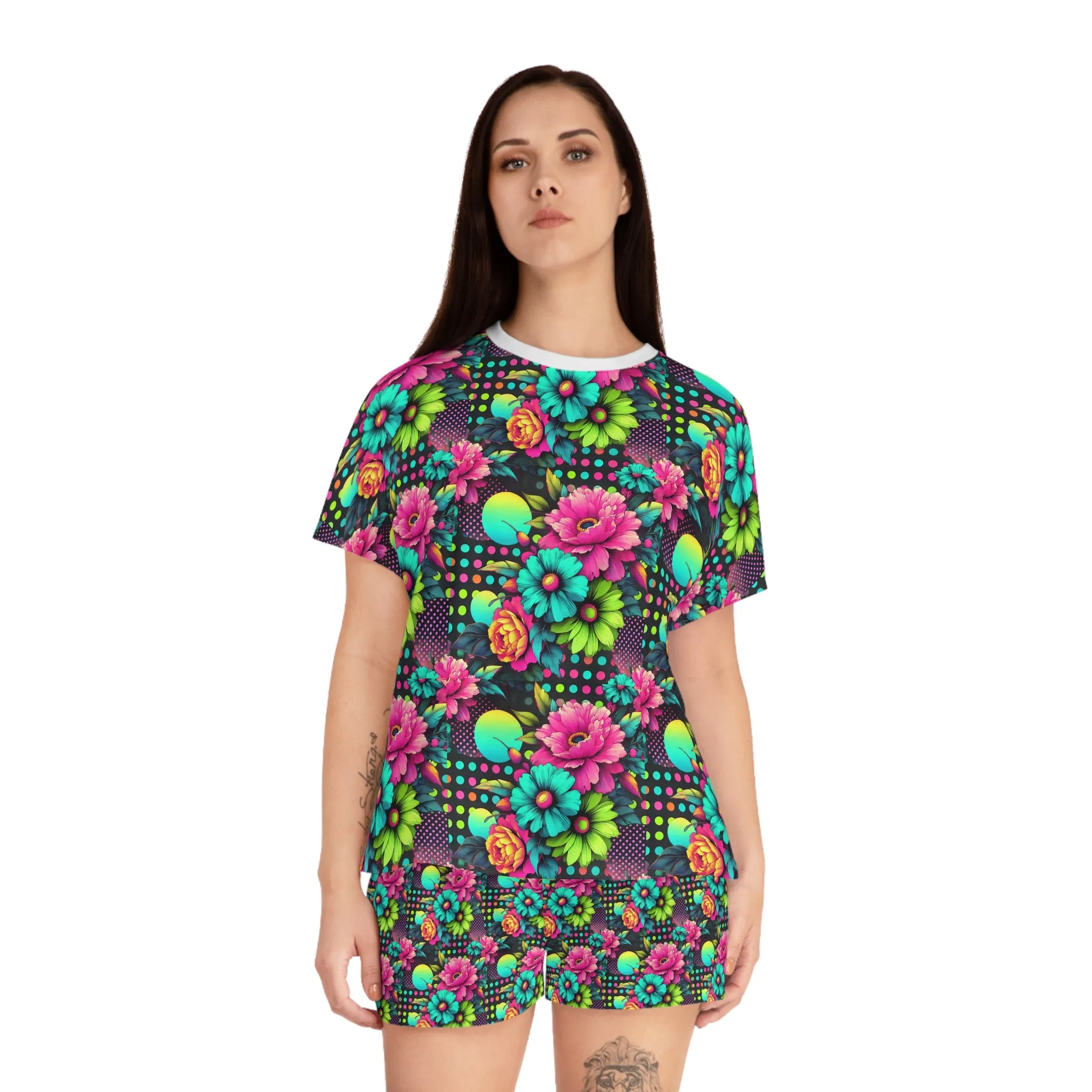Women's Short Pajama Set (AOP)