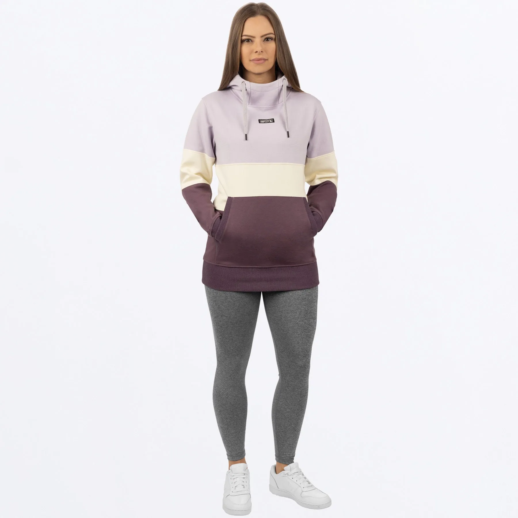 Women's Stripe Pullover Hoodie