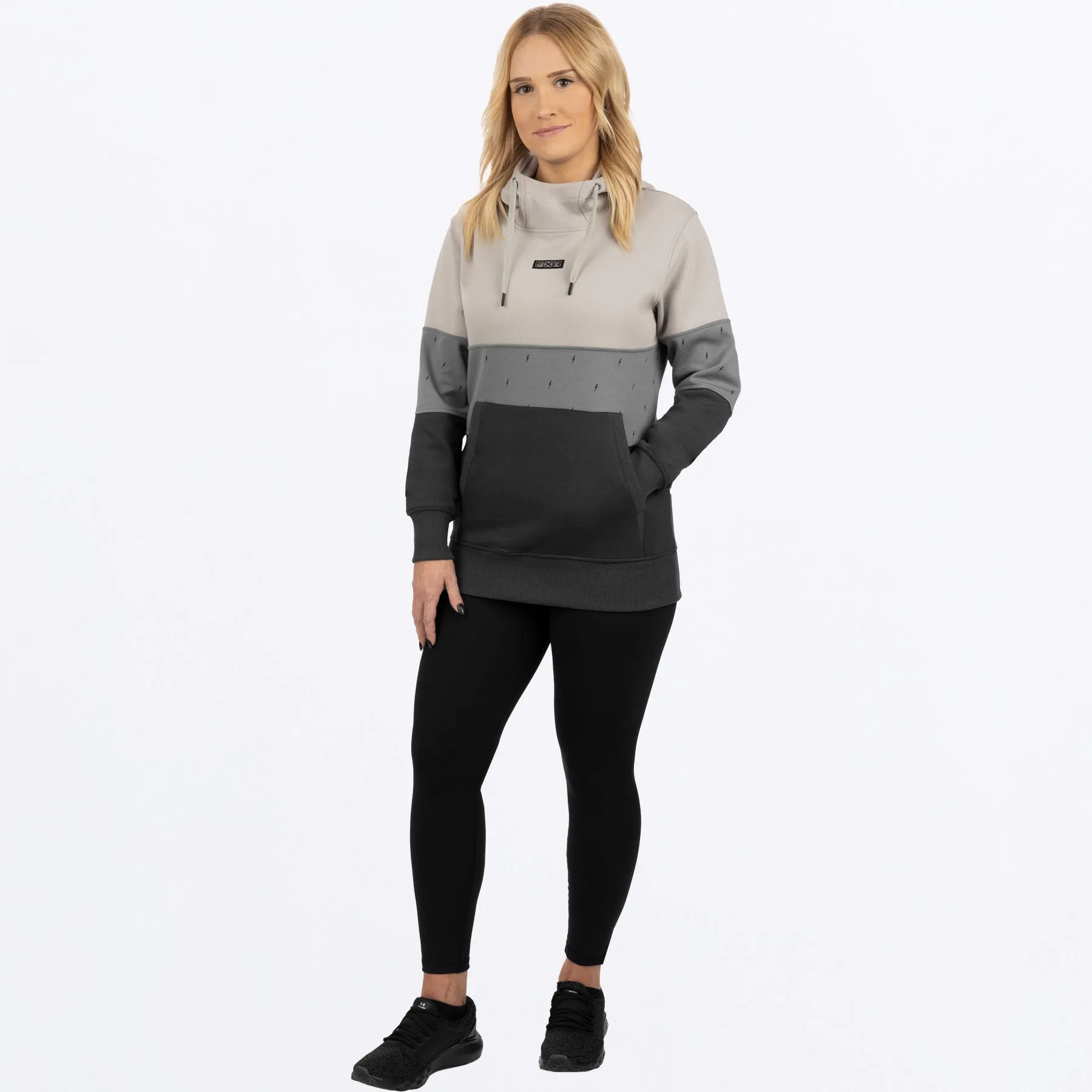 Women's Stripe Pullover Hoodie