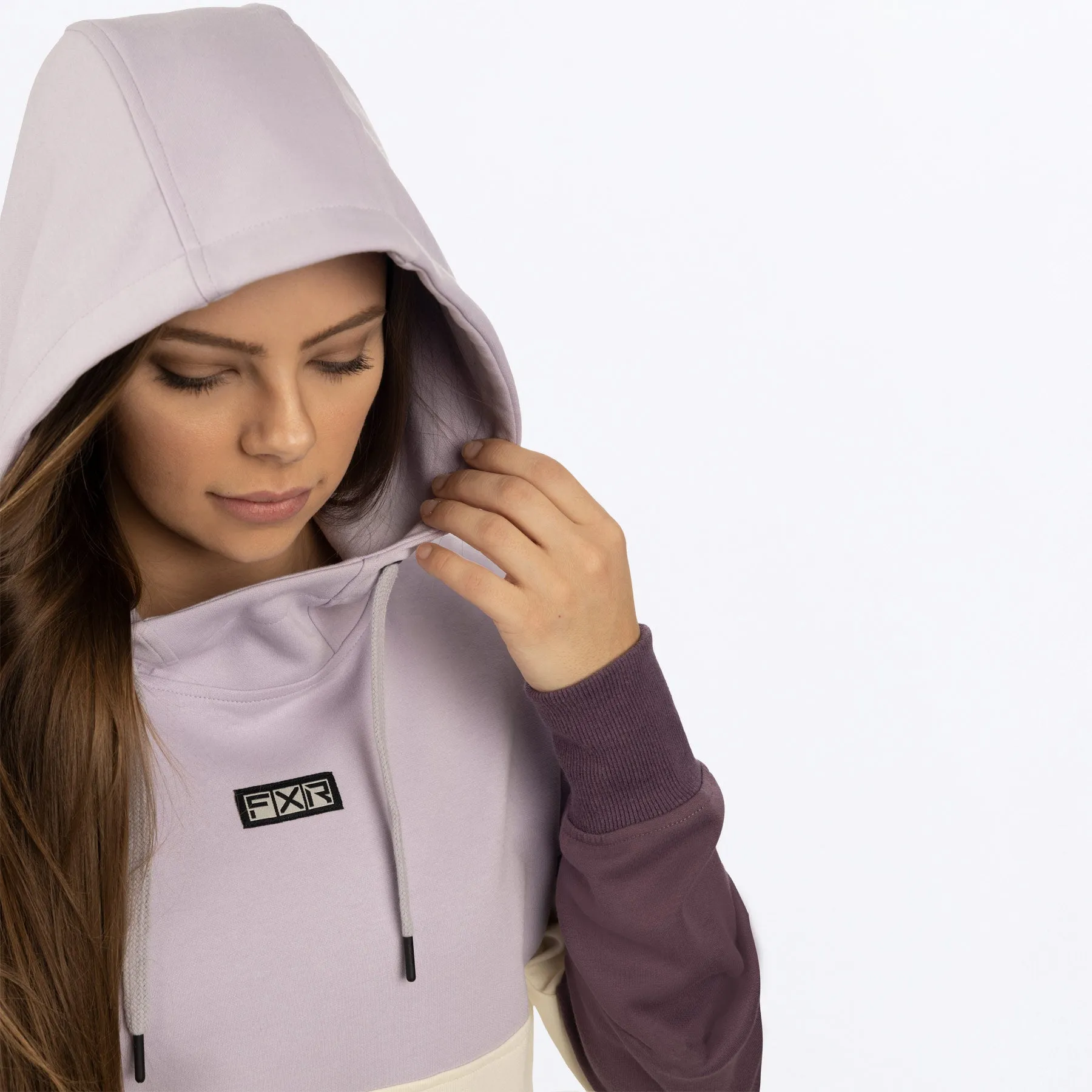 Women's Stripe Pullover Hoodie