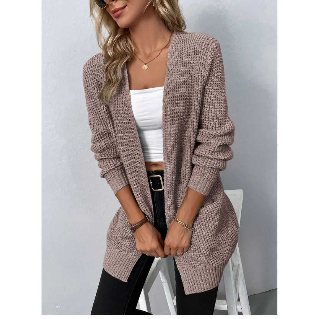 Women's Warm Knitted  Long Cardigan | Spring