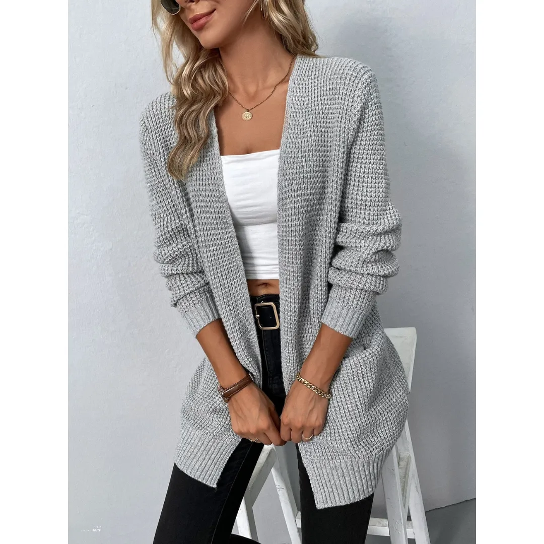 Women's Warm Knitted  Long Cardigan | Spring