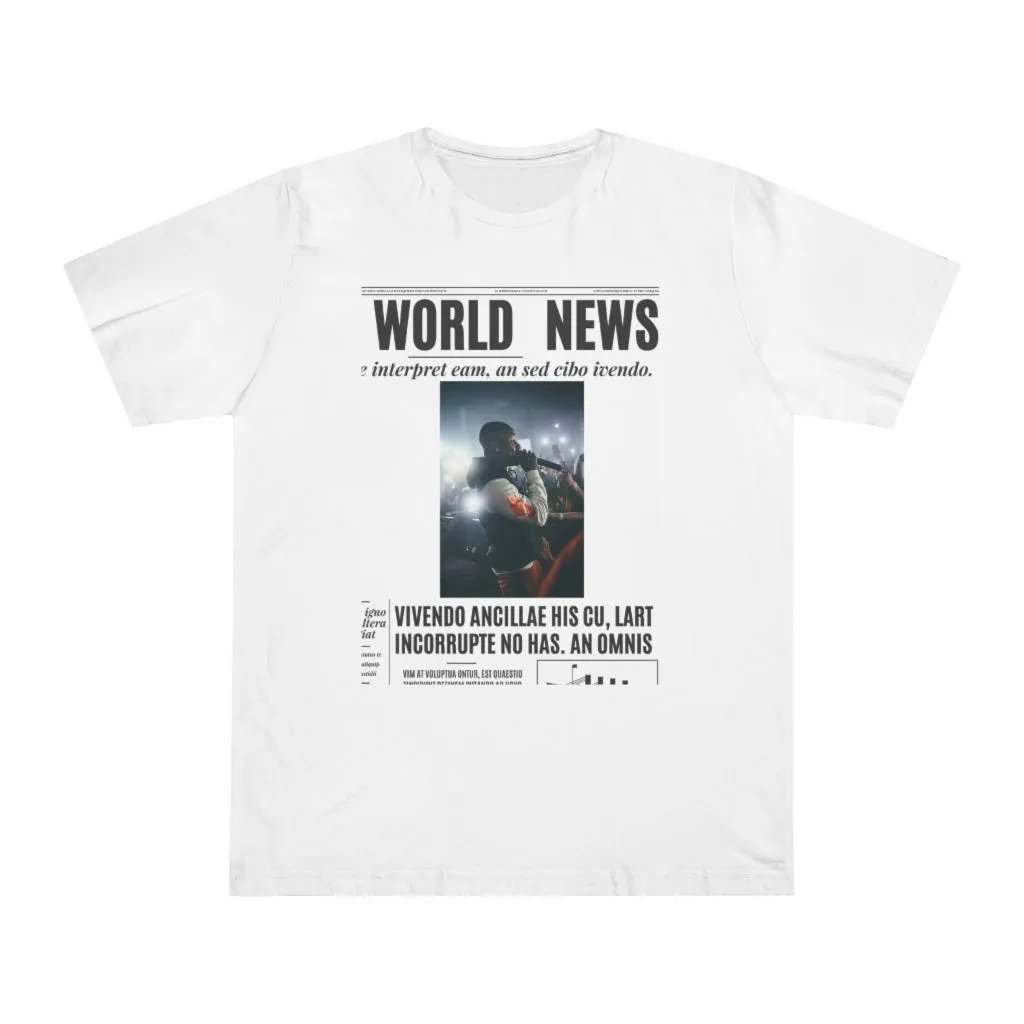 World News DaBABY Unisex Deluxe T-shirt