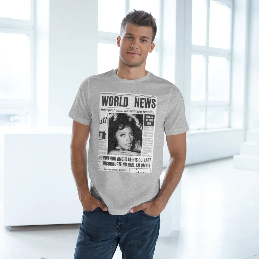 World News DIANA ROSS Unisex Deluxe T-shirt