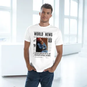 World News MARVIN GAYE (red cap) Unisex Deluxe T-shirt