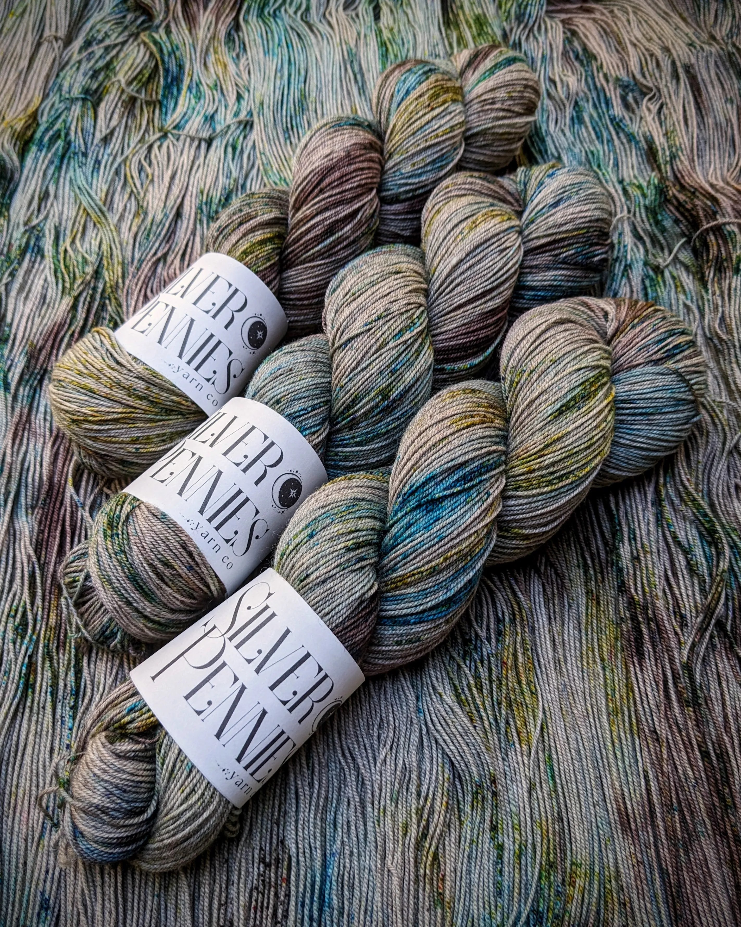 Yak Ewe Sock | Silver Pennies Yarn