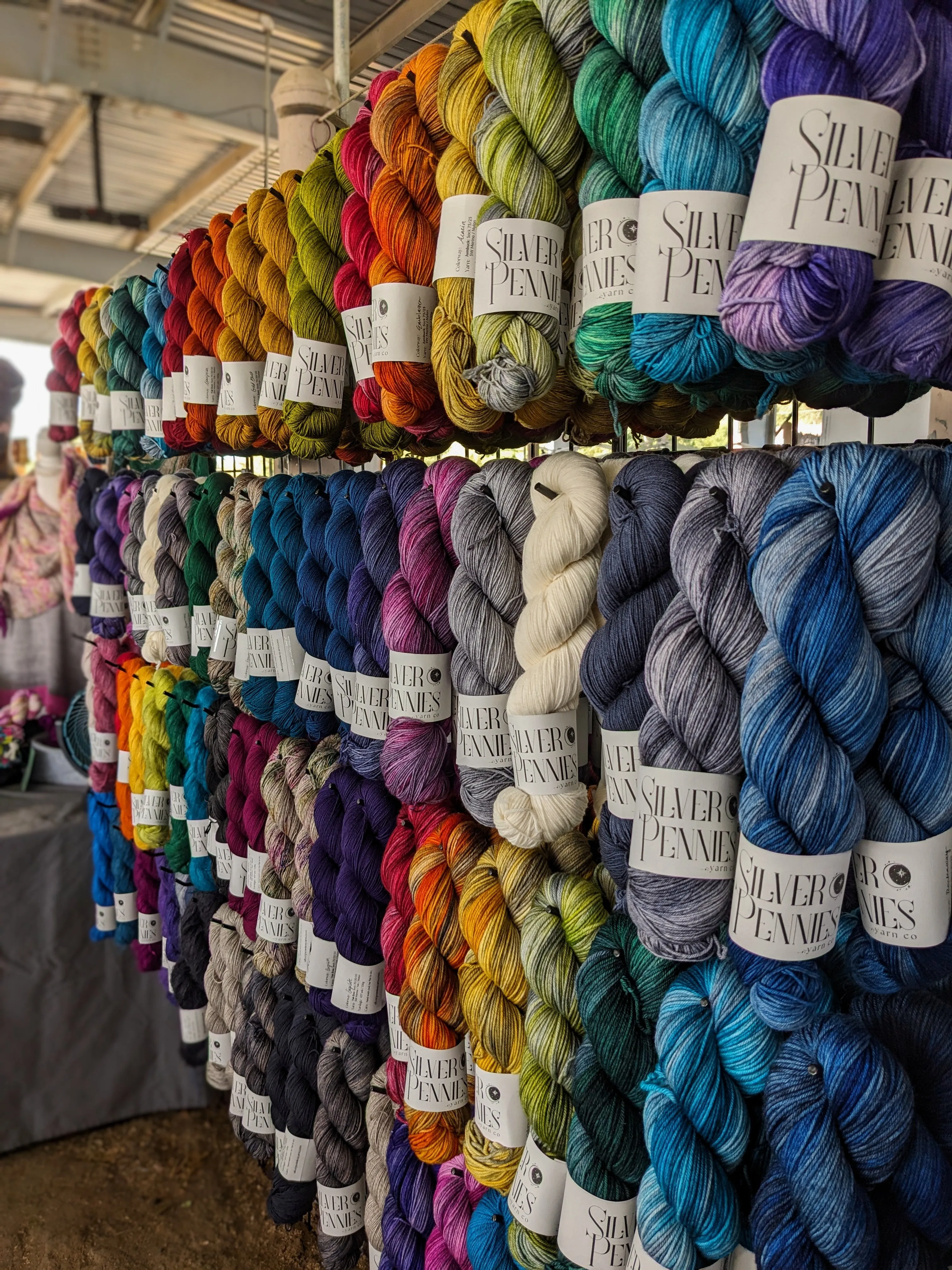 Yak Ewe Sock | Silver Pennies Yarn