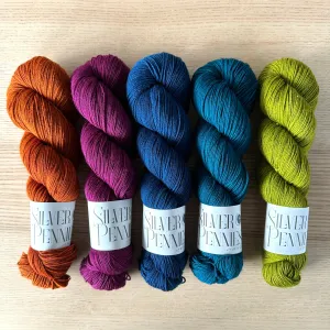 Yak Ewe Sock | Silver Pennies Yarn