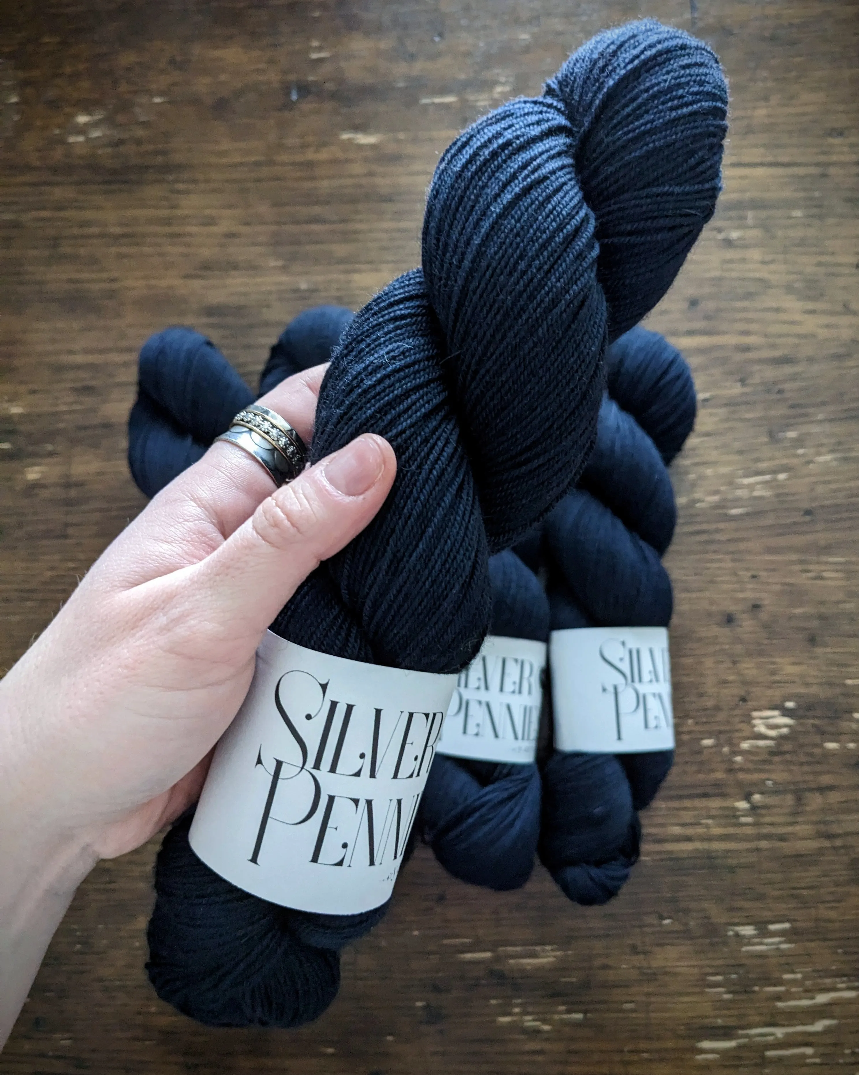 Yak Ewe Sock | Silver Pennies Yarn
