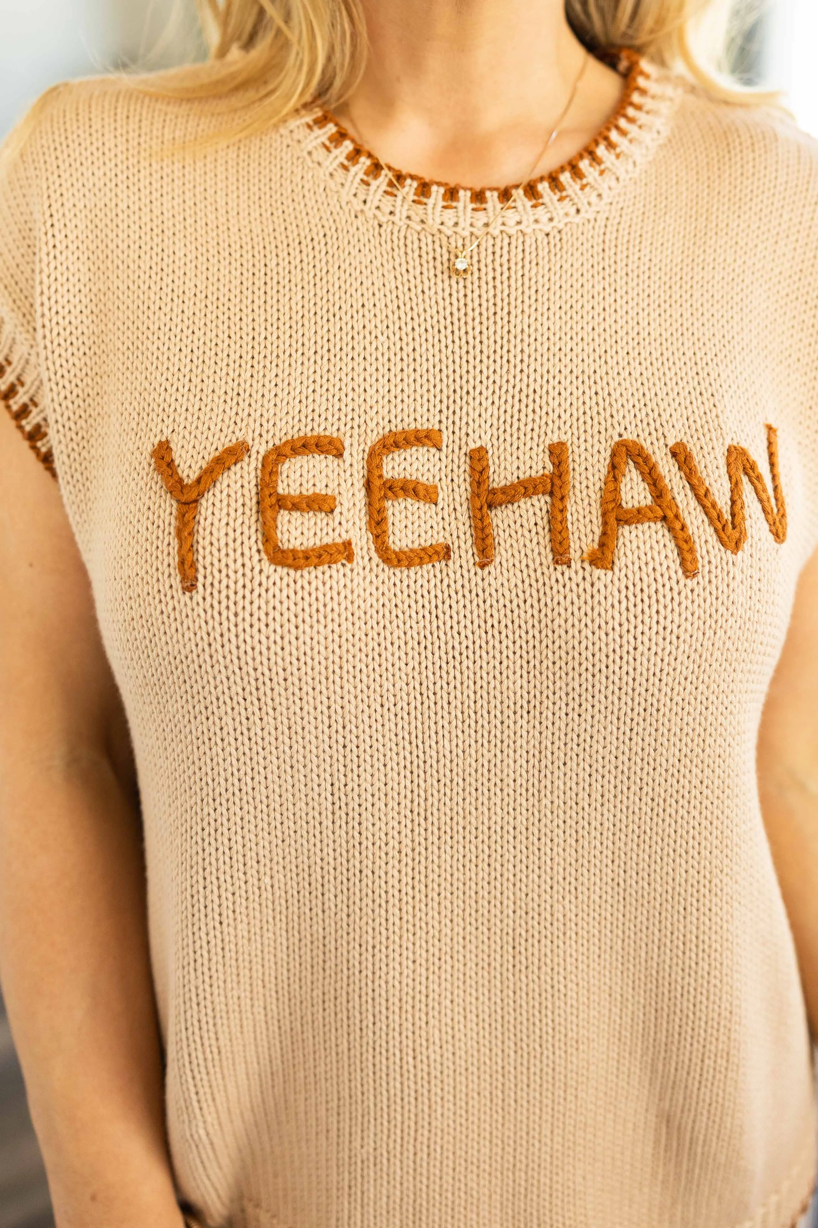 YEEHAW SWEATER VEST