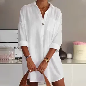 Yolanda® | Half Sleeve Loose Shirt